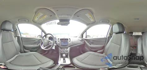 2016 Chevrolet Trax 1Lt from USA, damaged, VIN 3GNCJLSB2GL247289